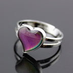 Heart Shaped Thermochromic Ring