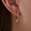 Radiant Crystal Drop Earrings