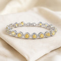 Polished Yellow Round Bracelet