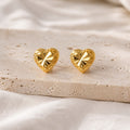 Beverly Heart Stud Earrings