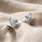 Radiant Crystal Minimalist Earrings