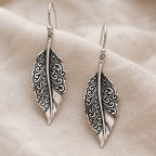 Exquisite Bohemian Leaf Earrings