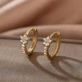 Radiant Celestial Hoop Earrings