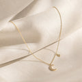 Elegant Star Moon Necklace