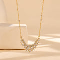 Radiant Zirconia Pendant Necklace