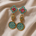 Turquoise Clove Drop Earrings