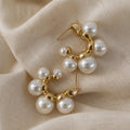 Elegant Pearl Minimalistic Earrings