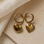 Little Heart Dangle Earrings
