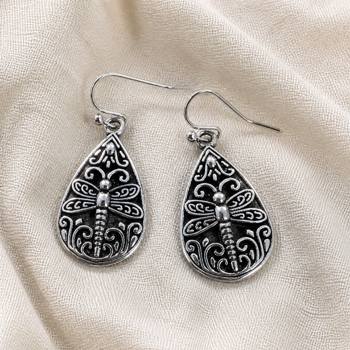 Timeless Cameo Filigree Earrings