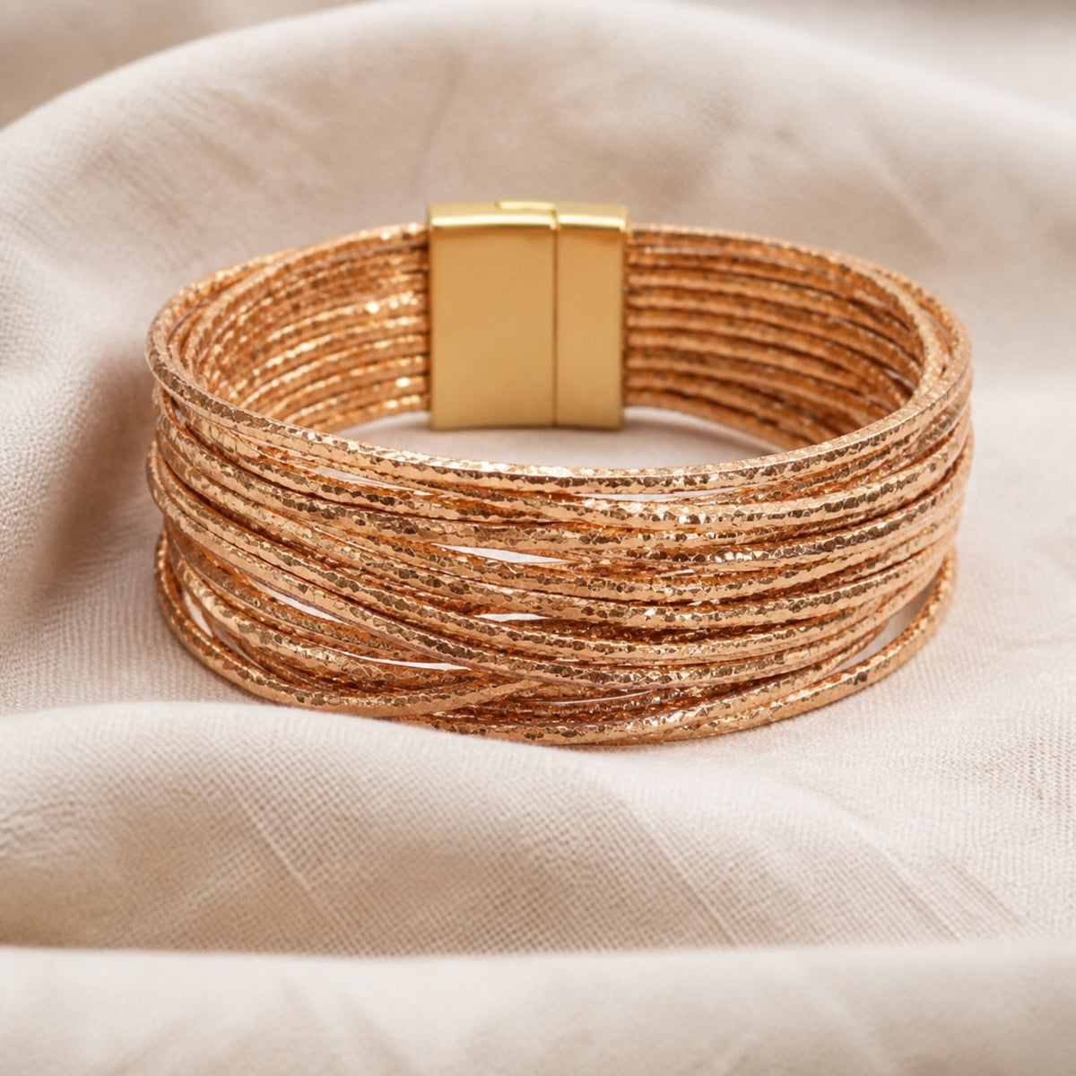 Elevated Wrap Statement Bracelet