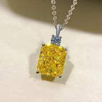 Ethereal Amber Pendant Necklace