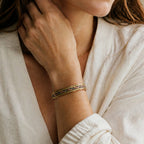 Infinity Weave Copper Bracelet