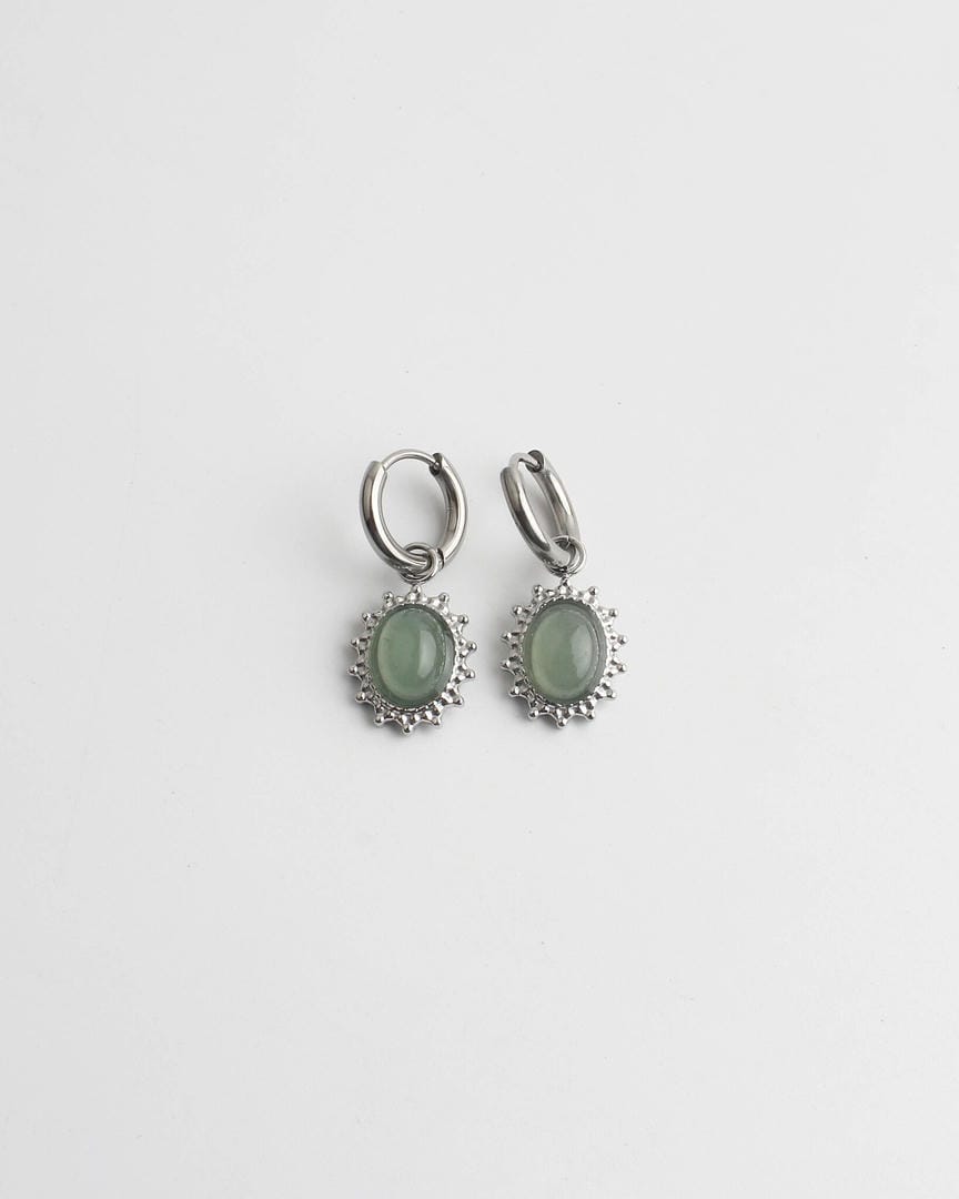Jolie Earrings Natural Stone