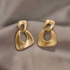 Classic Irregular Geometry Earrings