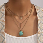 Three Tier Layer Boho Necklace
