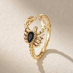 Iconic Scorpion Statement Ring