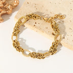 Timeless Twisted Gold Bracelet