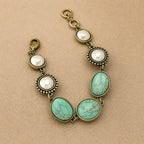 Majestic Turquoise Bead Bracelet