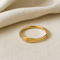 Liora Letter Ring Collection
