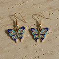 Exquisite Butterfly Stud Earrings