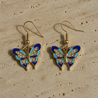 Exquisite Butterfly Stud Earrings