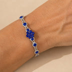 Floral Chain Adjustable Bracelet