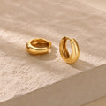 Vellora Gold Hoop Earrings