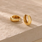 Vellora Gold Hoop Earrings