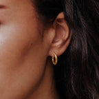Gold Everyday Mini Hoop