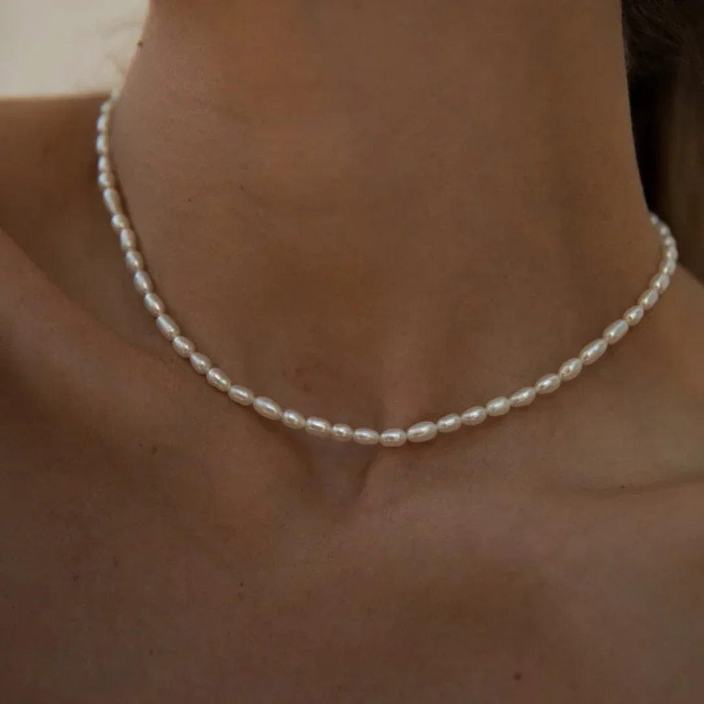 Radiant Freshwater Pearl Choker