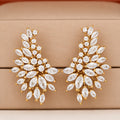 Elegant Zirconia Stud Earrings
