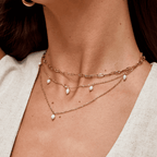 Kay Pearl Drop Layered Necklace
