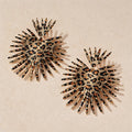 Lavish Leopard Statement Earrings