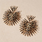Lavish Leopard Statement Earrings