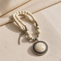 Natural Turquoise Stone Pendant Necklace