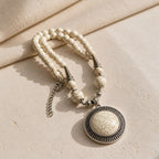 Natural Turquoise Stone Pendant Necklace