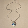 Owl Pendant Long Chain Necklace