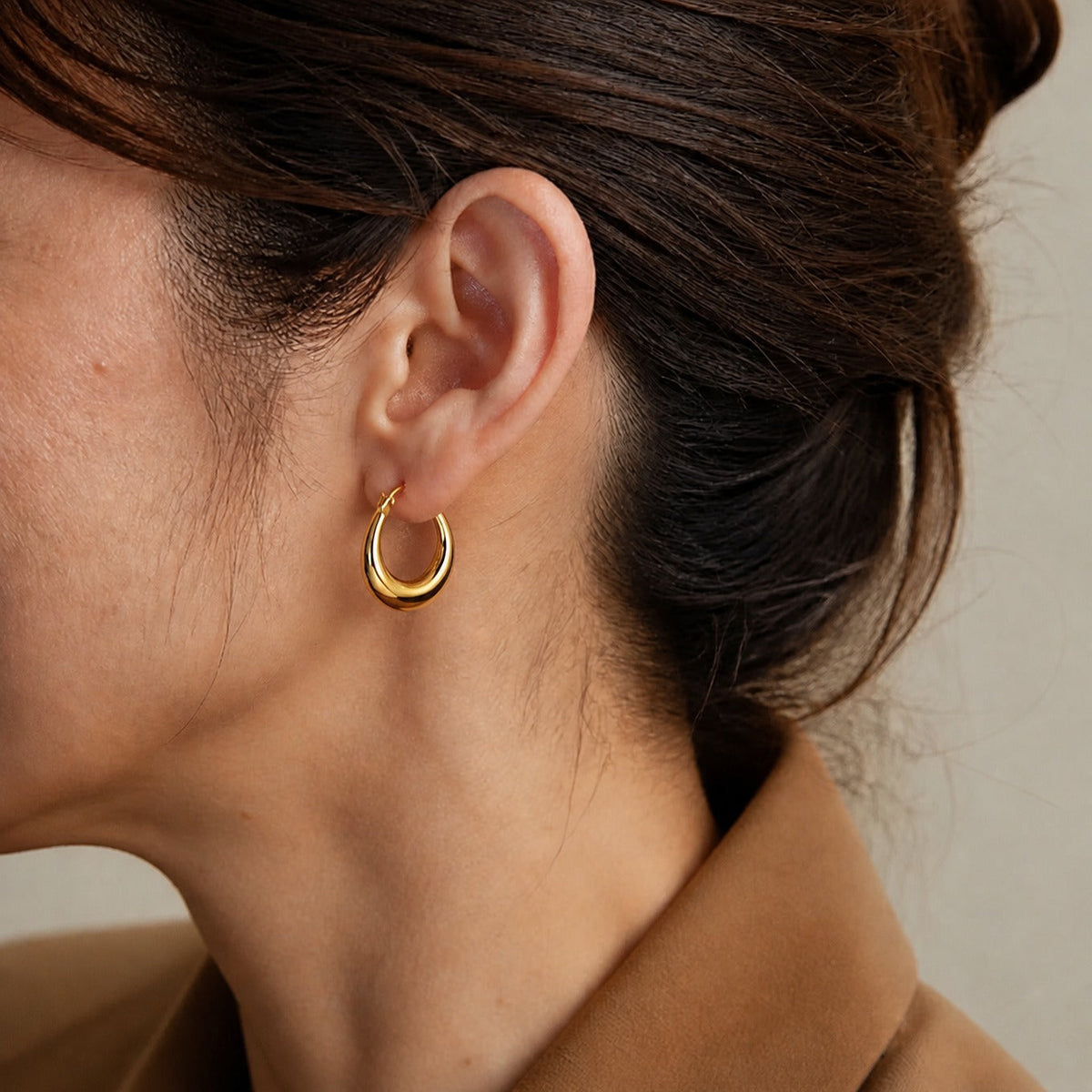 The Sculptural Circle Hoops