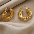 Timeless Greek Hoop Earrings