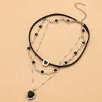 Radiant Layered Heart Necklace
