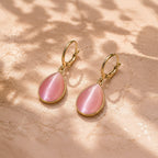 Exquisite Teardrop Stone Earrings