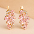Graceful Flower Petal Earrings