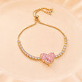 Radiant Heart Charm Bracelet