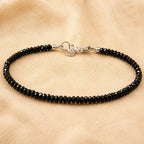 Exquisite Black Beaded Bracelet