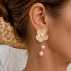 Ethereal Ginkgo Leaf Earrings