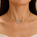 Prestigious Double Heart Necklace