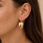 Luxe Bud Pendant Earrings