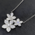 Golden Royal Flower Necklace