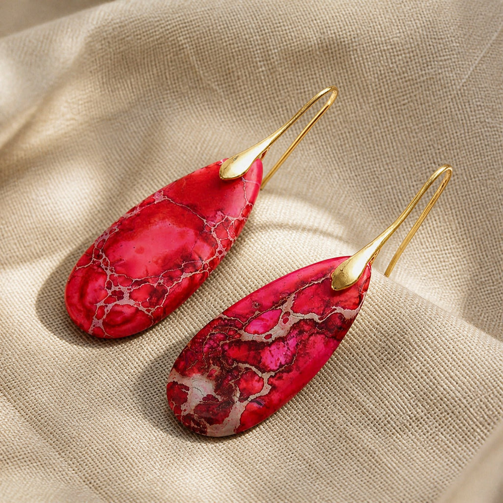 Vibrant Boho Dangle Earrings