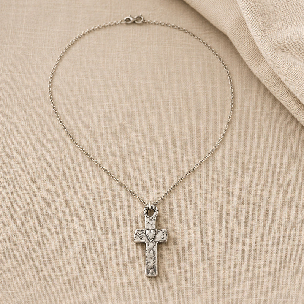 Vintage Bohemian Cross Necklace